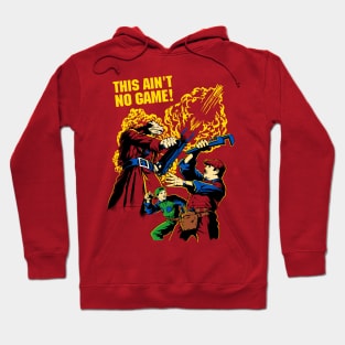 ARMED DINOSAUR VS PLUMBERS / Red variant Hoodie